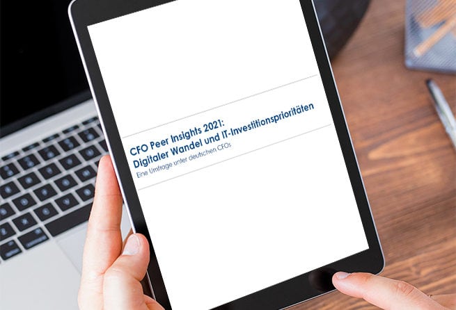 CFO Peer Insights 2021: Digitaler Wandel und IT-Investitionsprioritäten