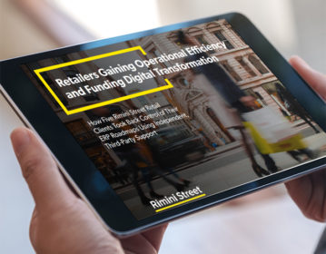 Retailers Gaining Operational Efficiency and Funding Digital Transformation