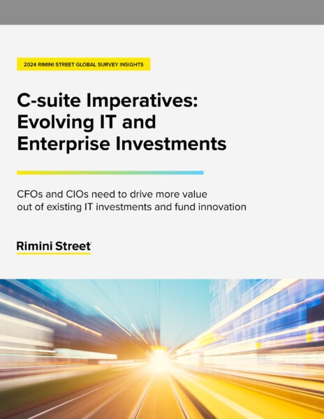 C-Suite Imperatives: Evolving IT and Enterprise Investments